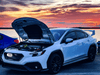 Velossa Tech "BIG MOUTH - LIT KIT" Ram Air Intake Snorkel Black Base 2022 - 2024 WRX - VT-BM-1246 - Subimods.com