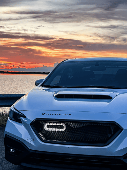 Velossa Tech BIG MOUTH LIT Kit for WRX Black Intake Snorkel