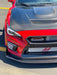 Velossa Tech "BIG MOUTH" Ram Air Intake Snorkel Black Base 2015 - 2021 WRX / 2015 - 2021 STI - VT-BM-0228-BK/RD - Subimods.com