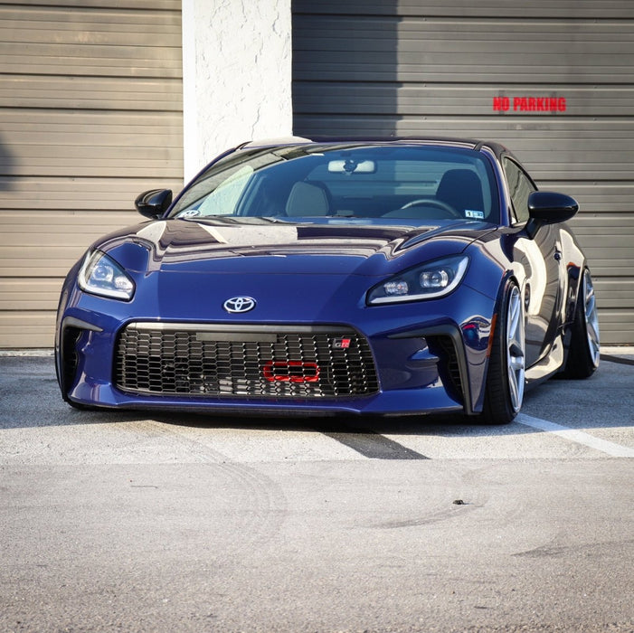 Velossa Tech "BIG MOUTH" Ram Air Intake Snorkel Black Base 2022 - 2024 BRZ / 2022 - 2024 GR86 - BM-0042-BK/RD - Subimods.com