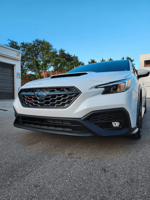 Velossa Tech "BIG MOUTH" Ram Air Intake Snorkel Black Base 2022 - 2024 WRX - VT-BM-0249-BK/RD - Subimods.com