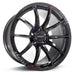 Versus VT125S Super Dark Gunmetal 18x9.5 5x100 38mm Offset - WT1X38DA8J - Subimods.com