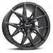 Versus VV21S Matte Super Dark Gunmetal 18x9.5 5x100 38mm Offset - WT2X38DAPJ - Subimods.com