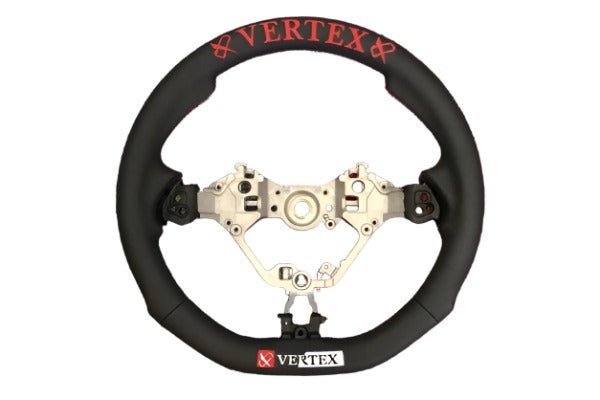 VERTEX ステアリング VERTEX 350mm Leather Steering Wheel for 2017-2024 BRZ / 86
