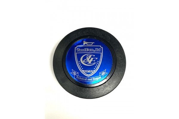 VERTEX Horn Button for use w/ VERTEX Steering Wheels Only - STW-HB-TE-BLU - Subimods.com