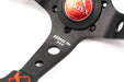 VERTEX x Advan Collaboration Steering Wheel 330mm Leather Version 2 - STW-VERXADV-V2-LTHR - Subimods.com