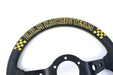VERTEX X Block Head Collaboration Steering Wheel 330mm Leather w/ Gold Stitching - STW - VERXBHM - Subimods.com