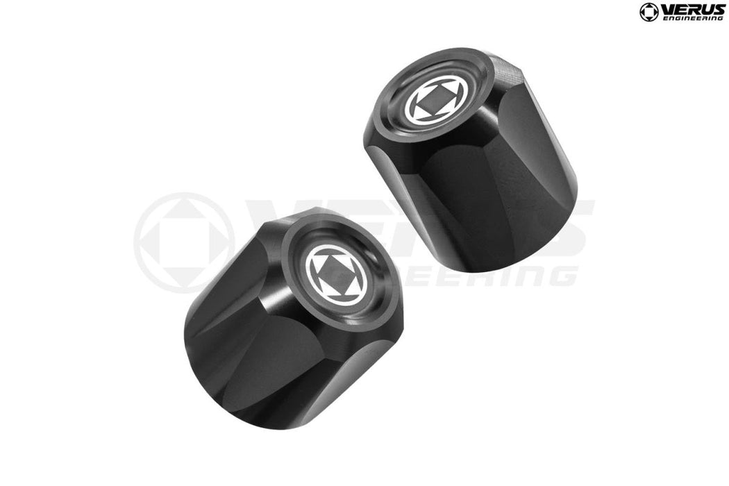 Verus Engineering A/C Line Cap Kit 2015 - 2021 WRX / 2015 - 2021 STI - A0777A - BLK - Subimods.com