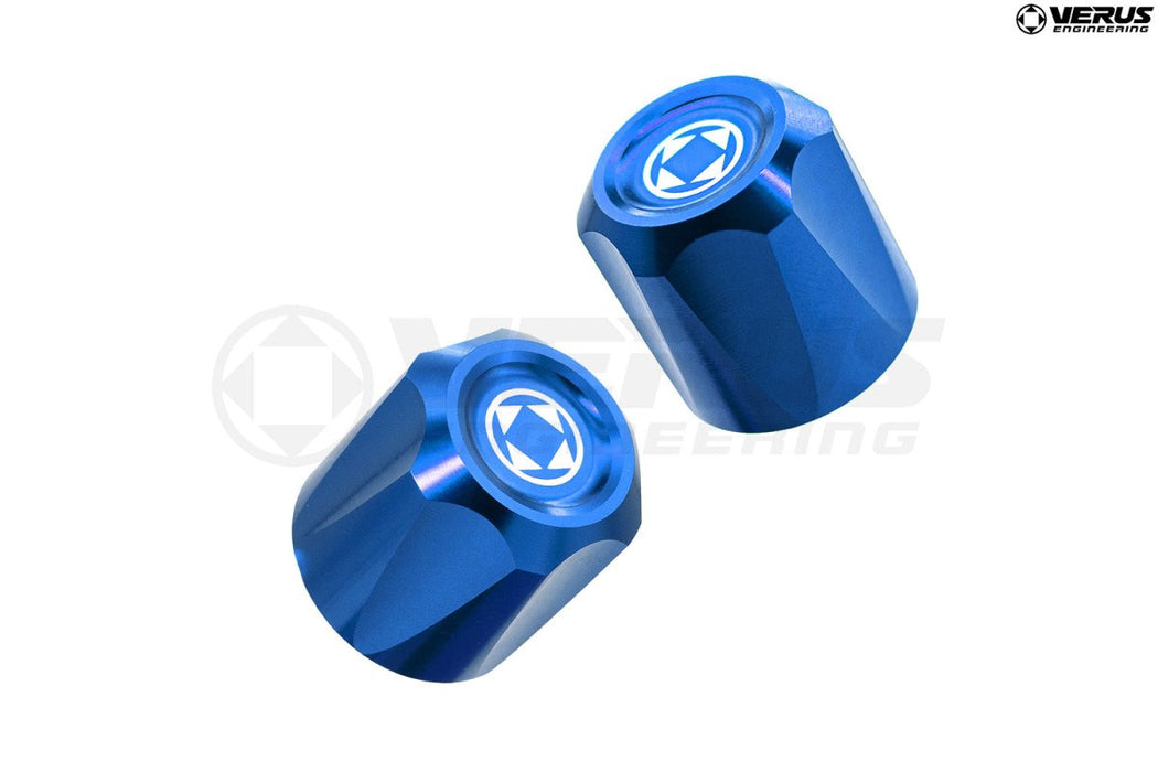 Verus Engineering A/C Line Cap Kit 2015 - 2021 WRX / 2015 - 2021 STI - A0777A - BLU - Subimods.com