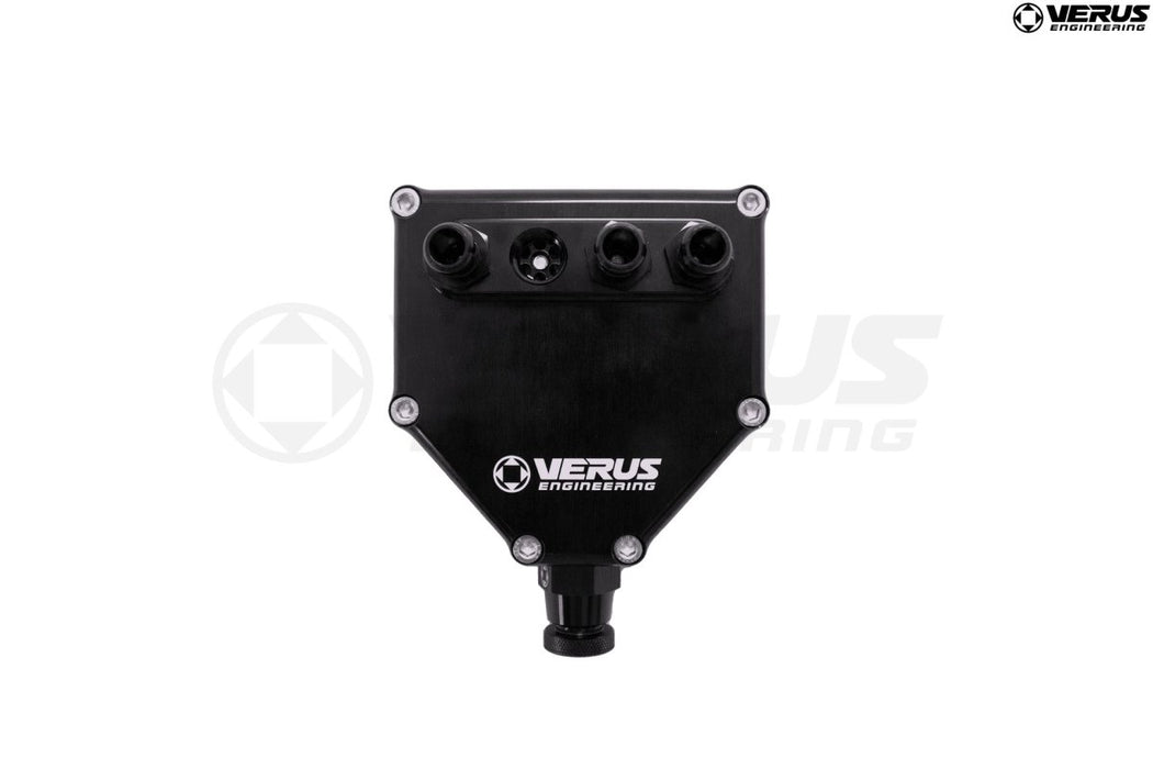 Verus Engineering Air Oil Separator (AOS) Black 2008 - 2014 WRX / 2008 - 2014 STI - A0259A - BLK - Subimods.com