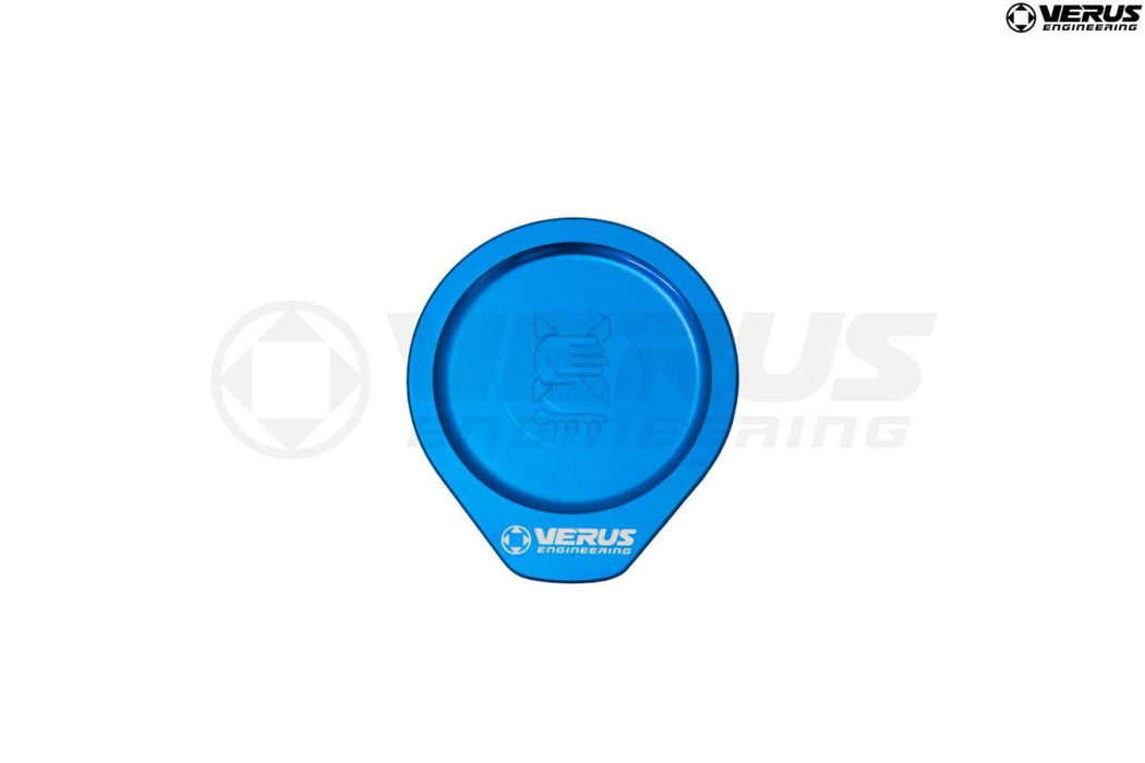 Verus Engineering Coolant Overflow Cap Blue 2008 - 2014 WRX / 2008 - 2014 STI - A0579A - BLU - Subimods.com