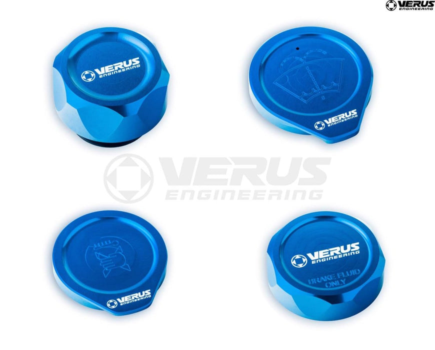 Verus Engineering Engine Bay Cap Kit 2008 - 2014 WRX / 2008 - 2014 STI - A0585A - BLU - FHS - Subimods.com