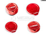 Verus Engineering Engine Bay Cap Kit 2015-2021 WRX / 2015-2021 STI - A0436A-RED-FHS - Subimods.com