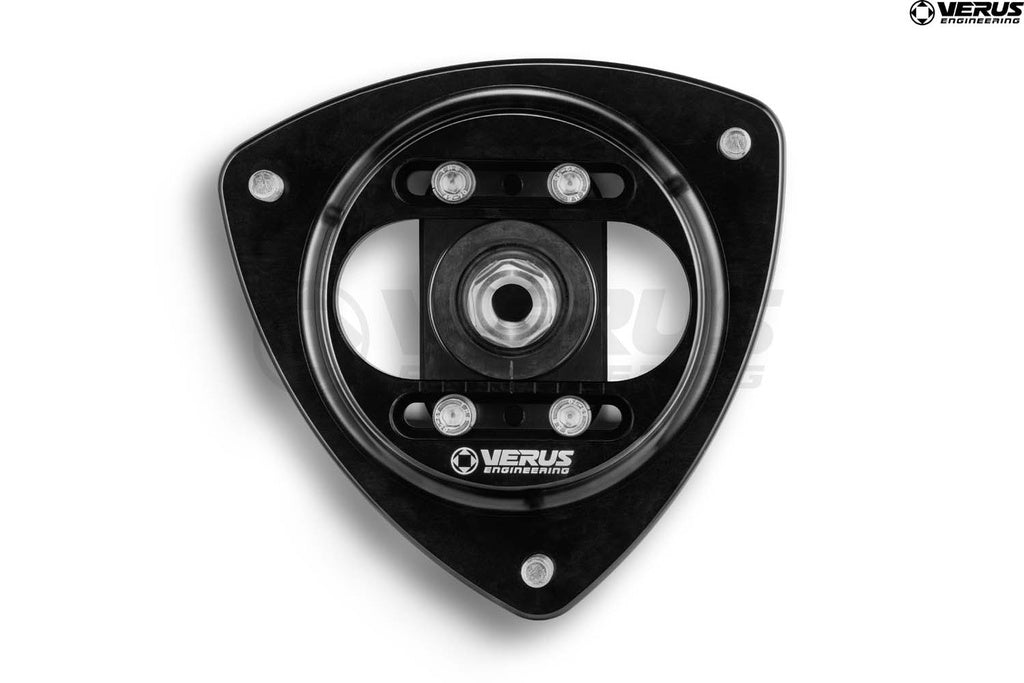 Verus Engineering Front Camber Plate Assembly 2013-2024 BRZ / 2013-2016 FRS / 2017-2021 GT86 / 2022-2024 GR86 - A0019A-BLK - Subimods.com