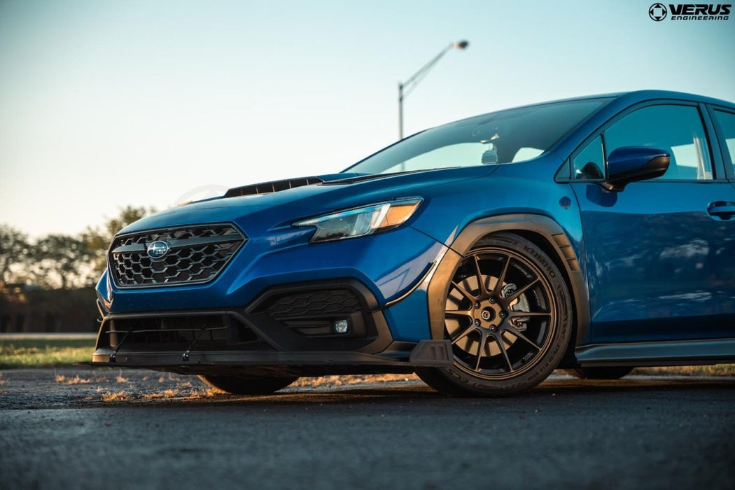Verus Engineering Front Splitter Endplates For Use w/ Verus Engineering Splitter 2022 - 2025 WRX - A0701A - Subimods.com