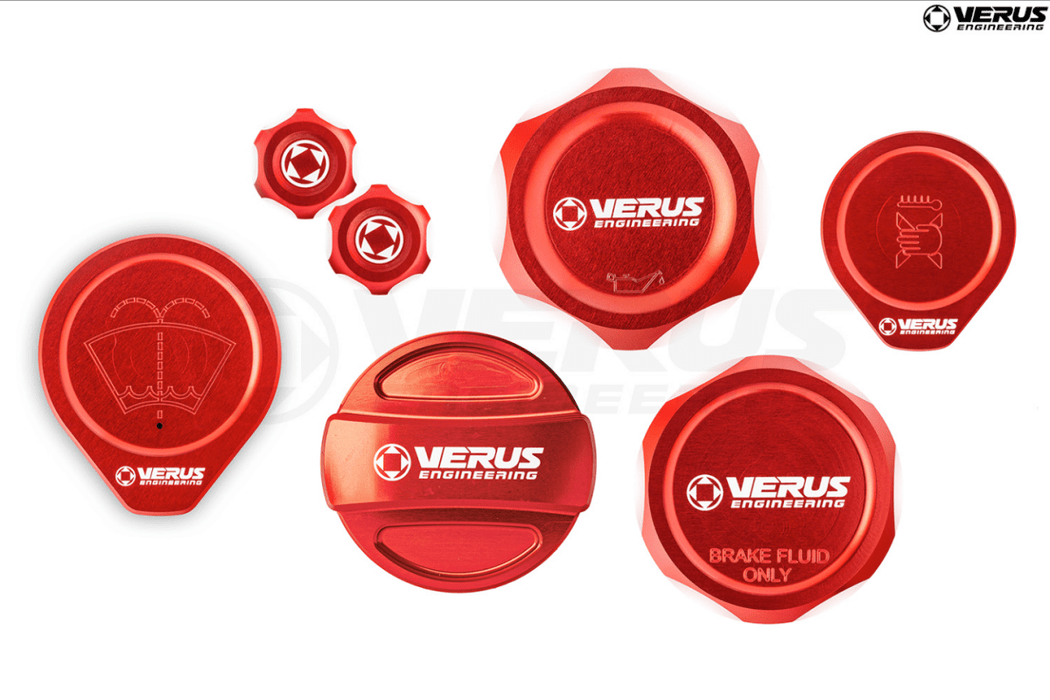 Verus Engineering Full Car Cap Kit 2022 - 2025 WRX - A0768A - RED - FHS - Subimods.com