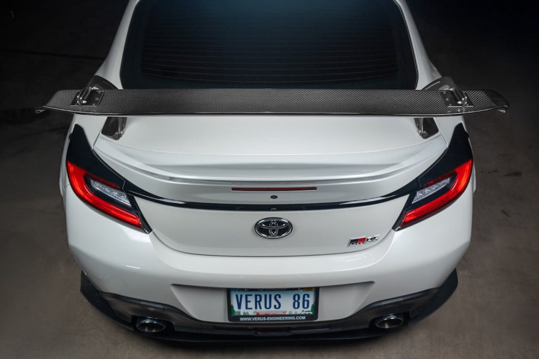 Verus Engineering High Effeciency Rear Wing Kit w/ Carbon End Plates 2022 - 2025 BRZ / 2022 - 2025 GR86 - A0466A - Subimods.com