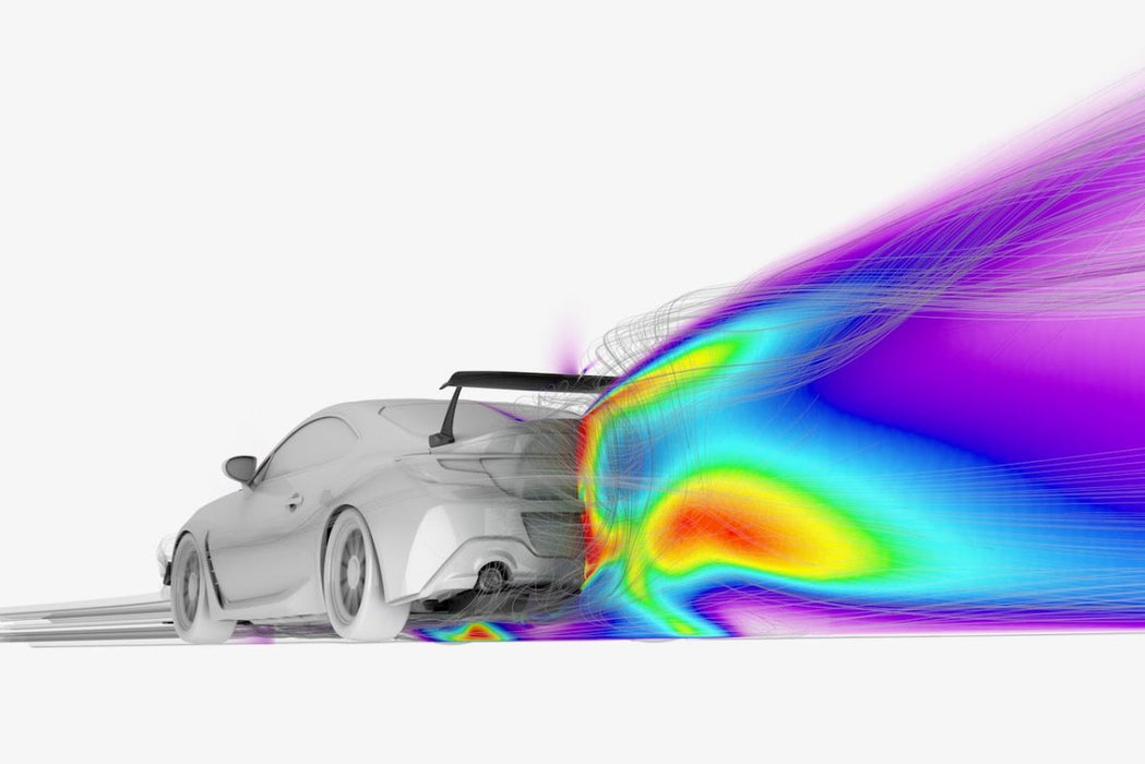 Verus Engineering High Effeciency Rear Wing Kit w/ Carbon End Plates 2022 - 2025 BRZ / 2022 - 2025 GR86 - A0466A - Subimods.com