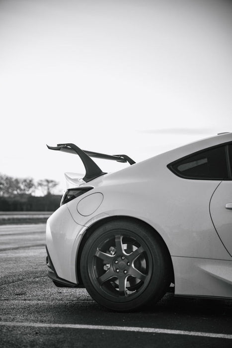 Verus Engineering High Effeciency Rear Wing Kit w/ Carbon End Plates 2022 - 2025 BRZ / 2022 - 2025 GR86 - A0466A - Subimods.com