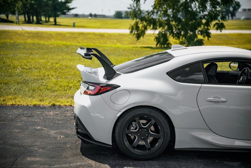 Verus Engineering High Effeciency Rear Wing Kit w/ Carbon End Plates 2022 - 2025 BRZ / 2022 - 2025 GR86 - A0466A - Subimods.com