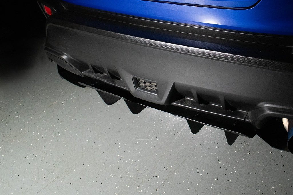Wrx Rear Window Diffuser Verus Engineering Rear Diffuser for 2022-2024 WRX - Subimods — Subimods.com