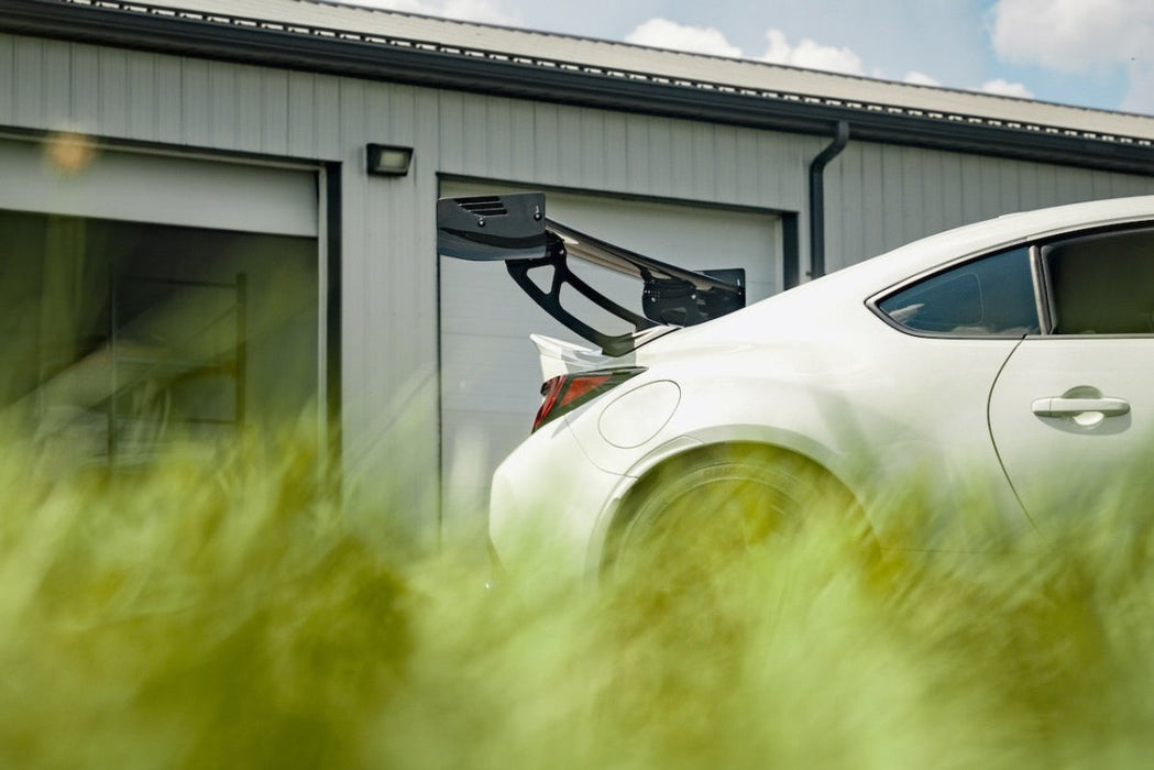 Verus Engineering UCW Bottom Mount Rear Wing Kit w/ Carbon End Plates 2022 - 2025 BRZ / 2022 - 2025 GR86 - A0790A-CRB - Subimods.com