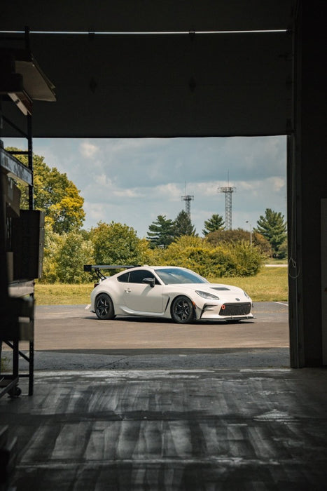 Verus Engineering UCW Bottom Mount Rear Wing Kit w/ Carbon End Plates 2022 - 2025 BRZ / 2022 - 2025 GR86 - A0790A-CRB - Subimods.com