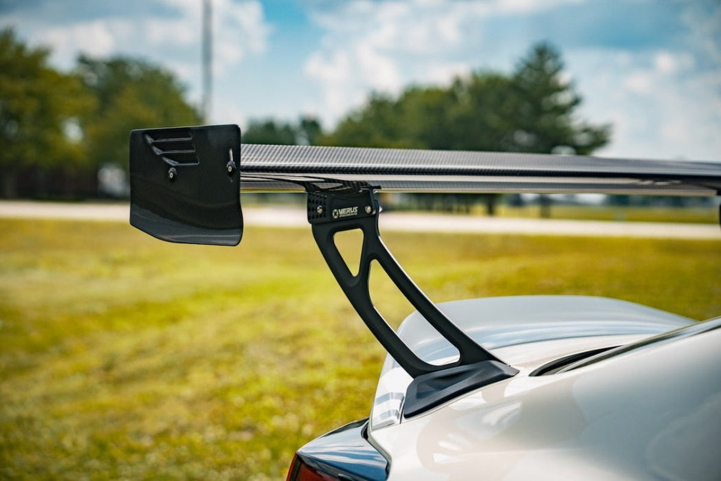 Verus Engineering UCW Bottom Mount Rear Wing Kit w/ Carbon End Plates 2022 - 2025 BRZ / 2022 - 2025 GR86 - A0790A-CRB - Subimods.com