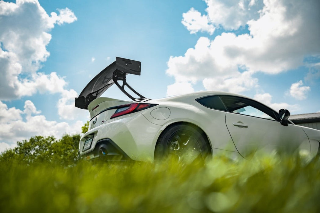 Verus Engineering UCW Bottom Mount Rear Wing Kit w/ Metal End Plates 2022 - 2025 BRZ / 2022 - 2025 GR86 - A0790A - Subimods.com