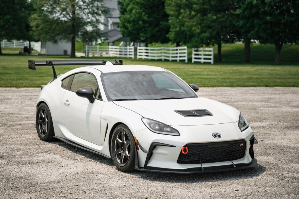 Verus Engineering UCW Swan Neck Rear Wing Kit w/ Carbon End Plates 2022 - 2025 BRZ / 2022 - 2025 GR86 - A0738A-CRB - Subimods.com
