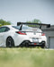 Verus Engineering UCW Swan Neck Rear Wing Kit w/ Carbon End Plates 2022 - 2025 BRZ / 2022 - 2025 GR86 - A0738A-CRB - Subimods.com