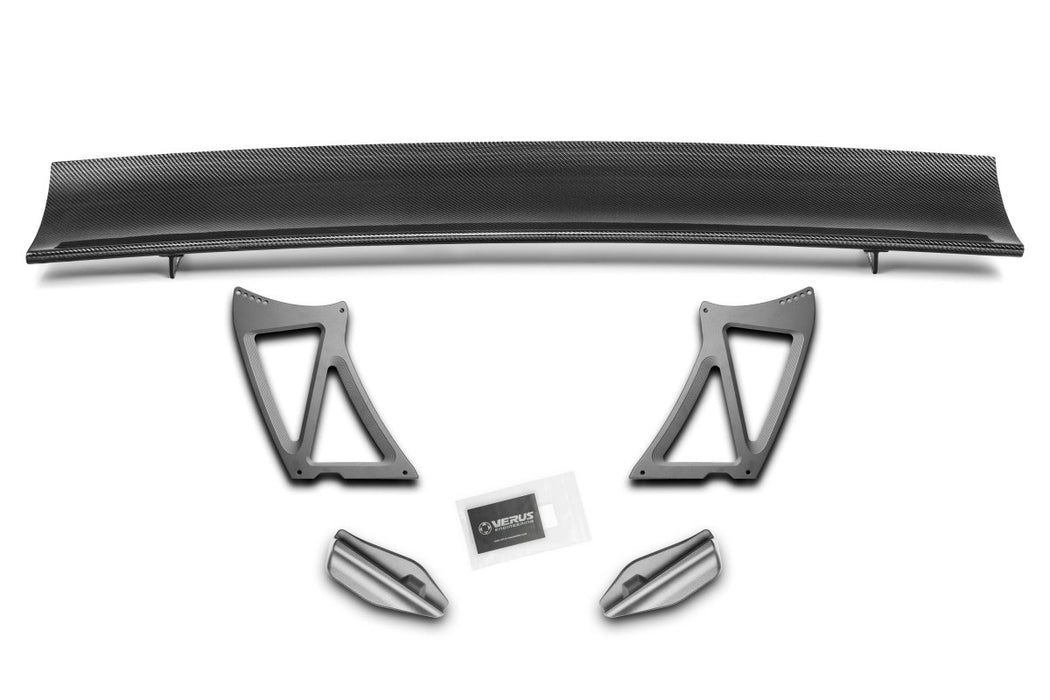 Verus Engineering UCW Wing Bottom Mount w/ Carbon Fiber End Plates 2022 - 2025 WRX - A0609A-CRB - Subimods.com