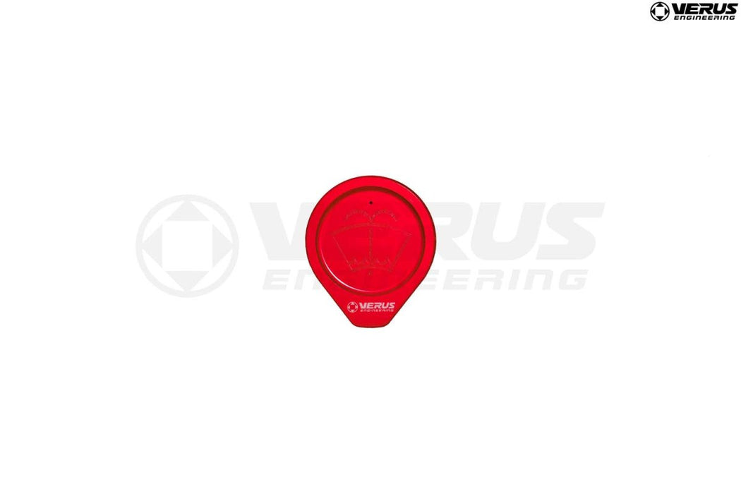 Verus Engineering Windshield Washer Reservoir Cap 2015-2021 WRX / 2015-2021 STI - A0587A-RED - Subimods.com