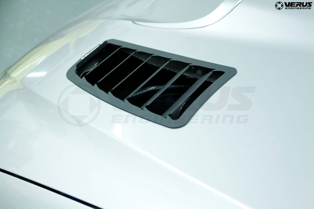 Verus Hood Louver Kit 2008 - 2014 WRX / 2008 - 2014 STI - A0212A-BLK - Subimods.com