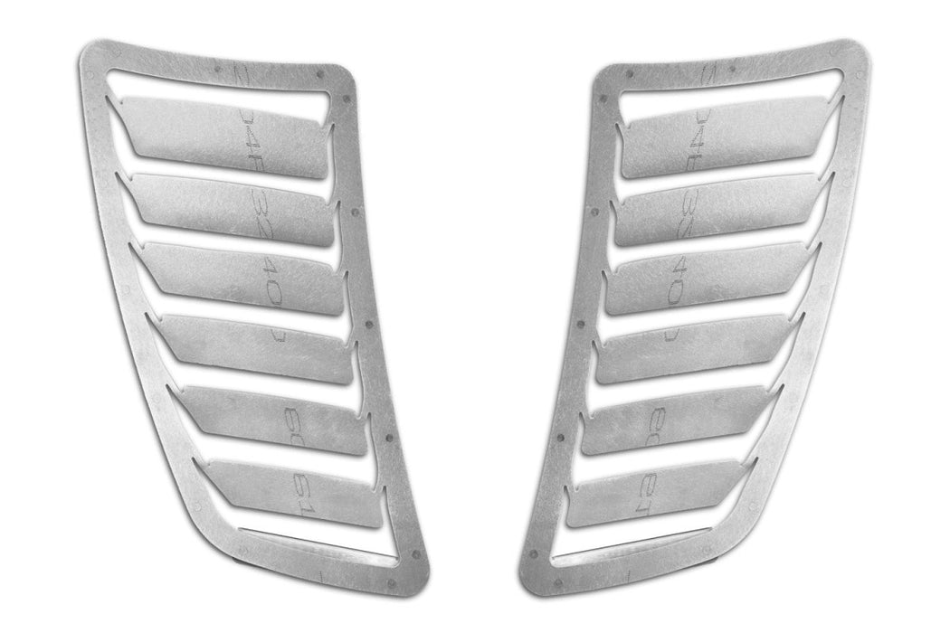 Verus Hood Louver Kit 2008 - 2014 WRX / 2008 - 2014 STI - A0212A-BLK - Subimods.com
