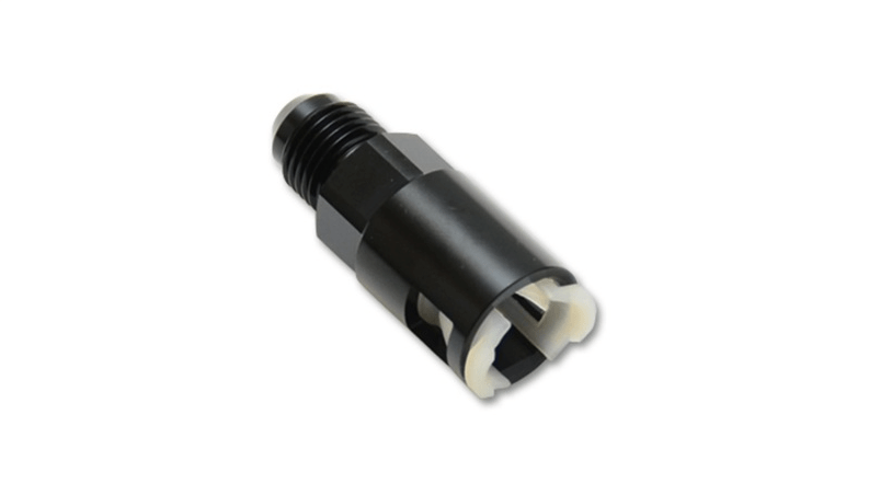 Vibrant Performance - 6AN Male To 3/8" Quick Disconnect EFI Adapter Fitting - 16886 - Subimods.com