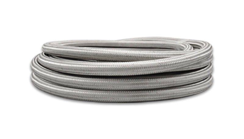 Vibrant Performance Braided Rubber Lined Flex Hose Stainless Steel - 10AN - 11940 - Subimods.com