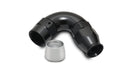 Vibrant Performance High Flow Hose End Fitting For Use w/ PTFE Hose - 10AN 120 Degree Black - 28210 - Subimods.com