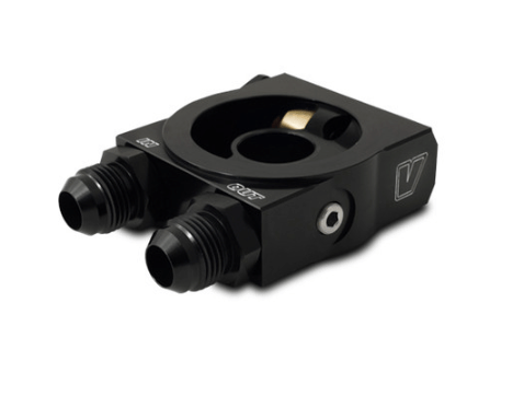 Vibrant Performance Thermostatic OIl Sandwich Adapter - 17065 - Subimods.com