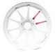 Volk Racing CE28SL Dash White 18x9.5 +35mm 5x114.3 2015 - 2024 WRX / 2011 - 2021 STI - WV2X35EPDW - Subimods.com