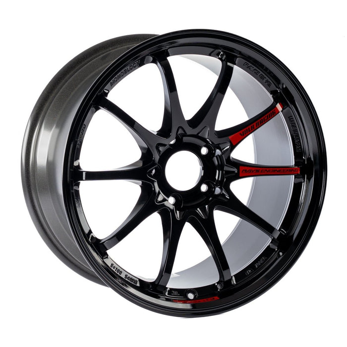Volk Racing CE28SL Gloss Black 18x9.5 5x114.3 +35mm 2015 - 2025 WRX / 2011 - 2021 STI - WV2X35EP9 - Subimods.com