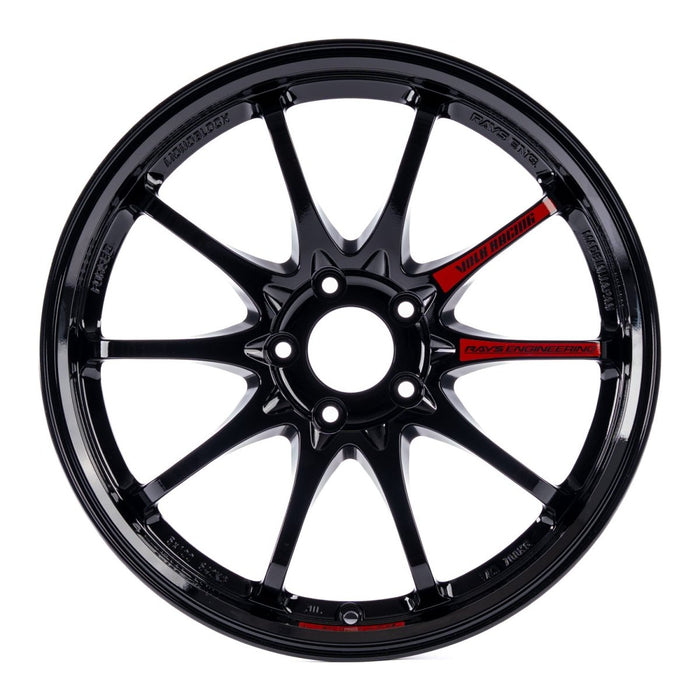 Volk Racing CE28SL Gloss Black 18x9.5 5x114.3 +35mm 2015 - 2025 WRX / 2011 - 2021 STI - WV2X35EP9 - Subimods.com