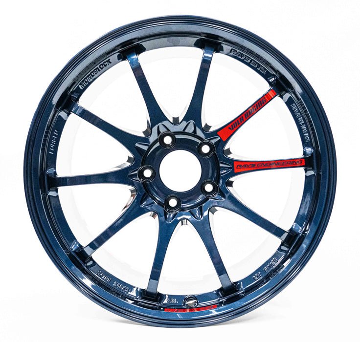 Mag Blue Rims Volk Racing CE28SL Mag Blue Wheels 18x9.5 +35mm for WRX STI — Subimods.com
