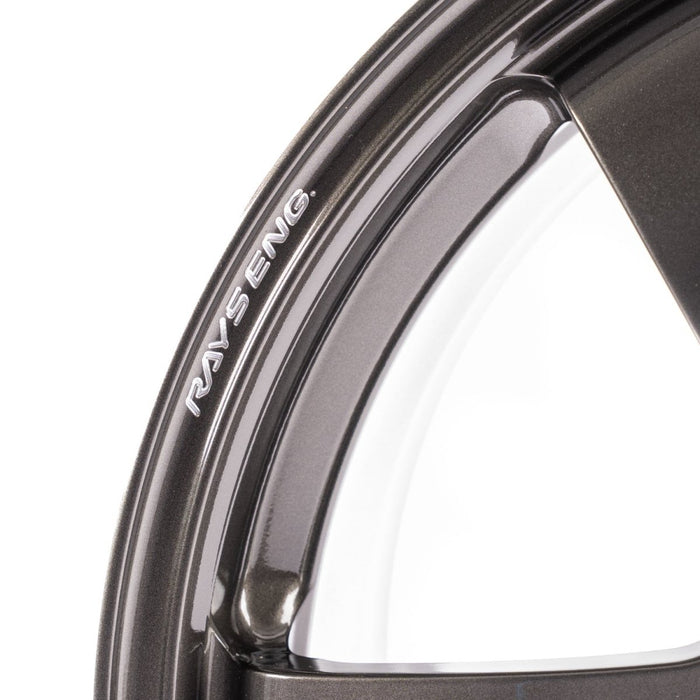 Volk Racing TE37 SAGA Club Racer Diamond Black 17x7.5 +44mm 5x100 - WVDGCN44DDB - Subimods.com