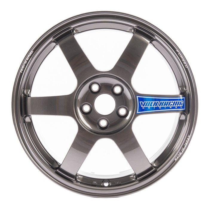Volk Racing TE37 SAGA Club Racer Diamond Black 17x7.5 +44mm 5x100 - WVDGCN44DDB - Subimods.com