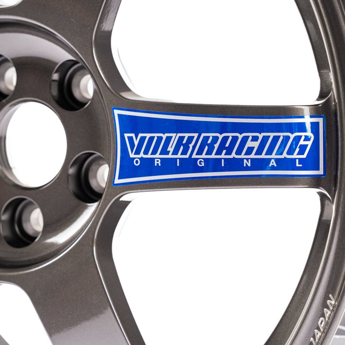 Volk Racing TE37 SAGA Club Racer Diamond Black 17x7.5 +44mm 5x100 - WVDGCN44DDB - Subimods.com