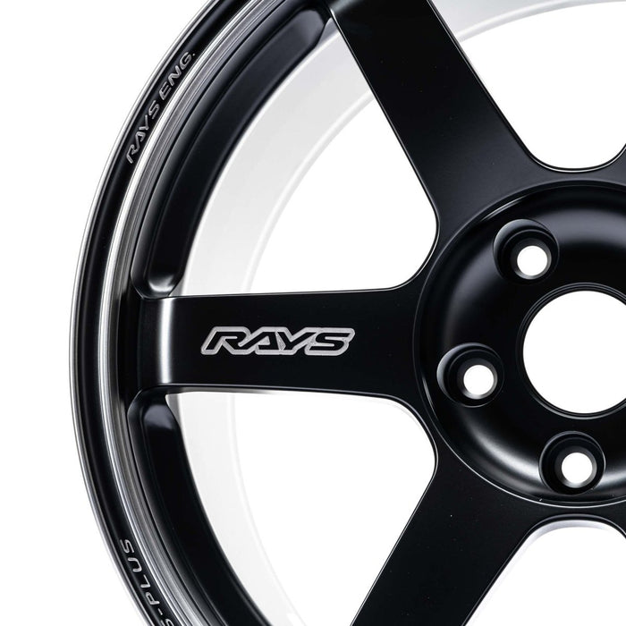 Volk Racing TE37 Saga S - Plus Black Shadow Limited Edition 18X9.5 +38 5x114.3 2015 - 2024 WRX / 2011 - 2021 STI - WVDG2X38EPH - Subimods.com