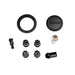 Volk Racing TE37 Saga S-Plus Black Shadow Special Wheel Bundle 18x9.5 +38mm Offset 5x114.3 - WVDG2X38EPH-BUNDLE - Subimods.com