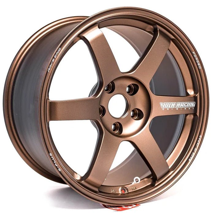 Volk Racing TE37 Saga S-Plus Bronze 18X9.5 +38 5x114.32015-2024 WRX /  2011-2021 STI