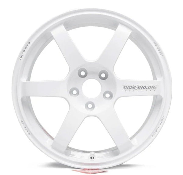 Volk Racing TE37 SAGA S-Plus Dash White 18X9.5 +38 5x114.3 2015 